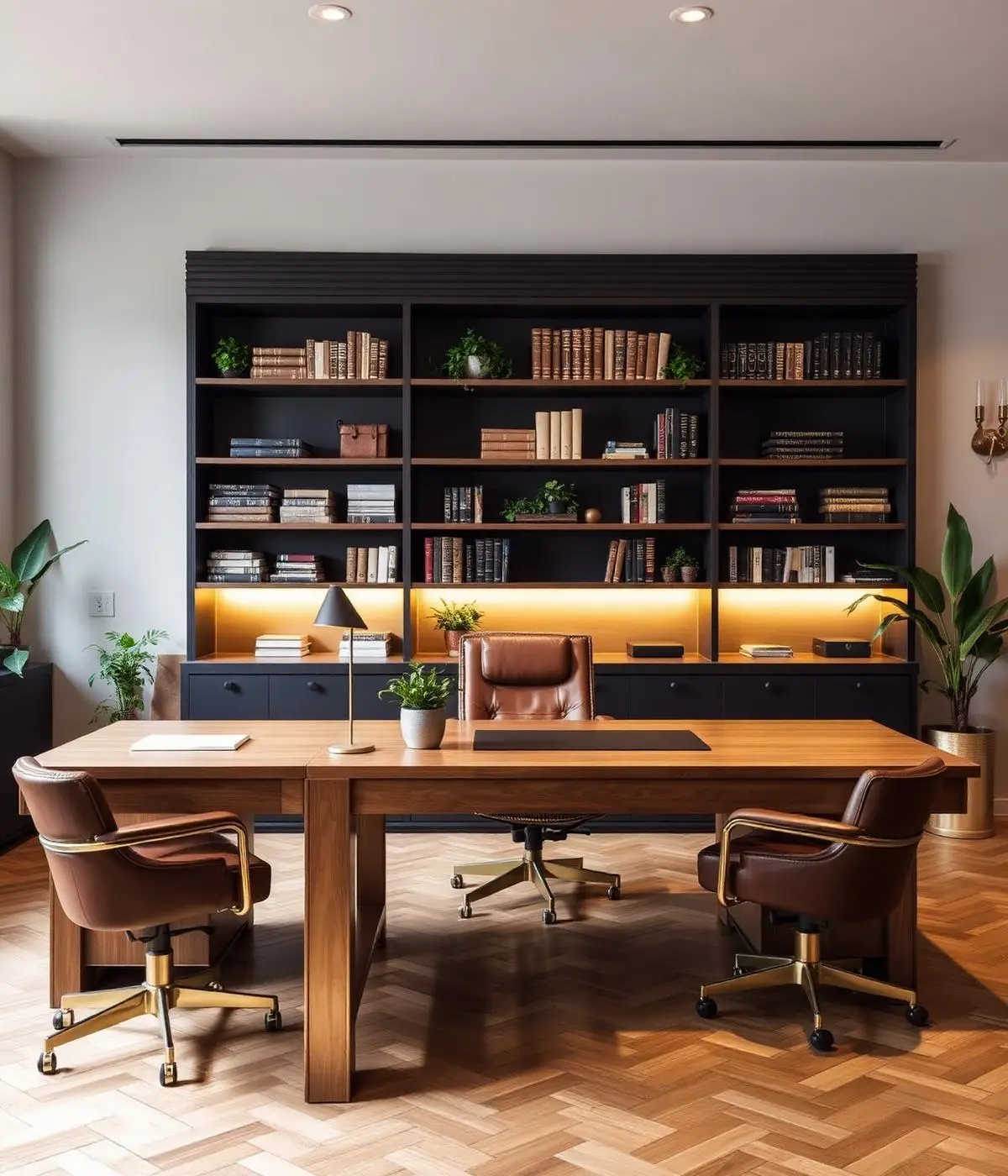 Studio Noir — Office Spaces interior design project in London, UK by Ideal Fusion